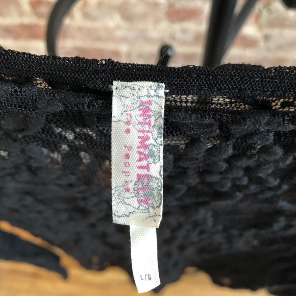 Free People Black Lace Long Sleeve - Picture 3 of 3
